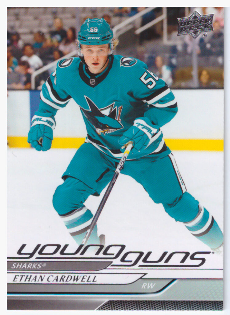 2024/25 Upper Deck Series 2 – Ethan Cardwell San Jose Sharks 459