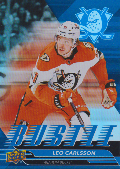 2025/26 Upper Deck Series 1 – Leo Carlsson Anaheim Ducks B-2