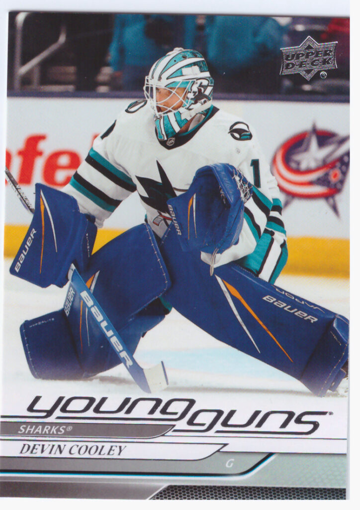 2024/25 Upper Deck Series 2 – Devin Cooley San Jose Sharks 473