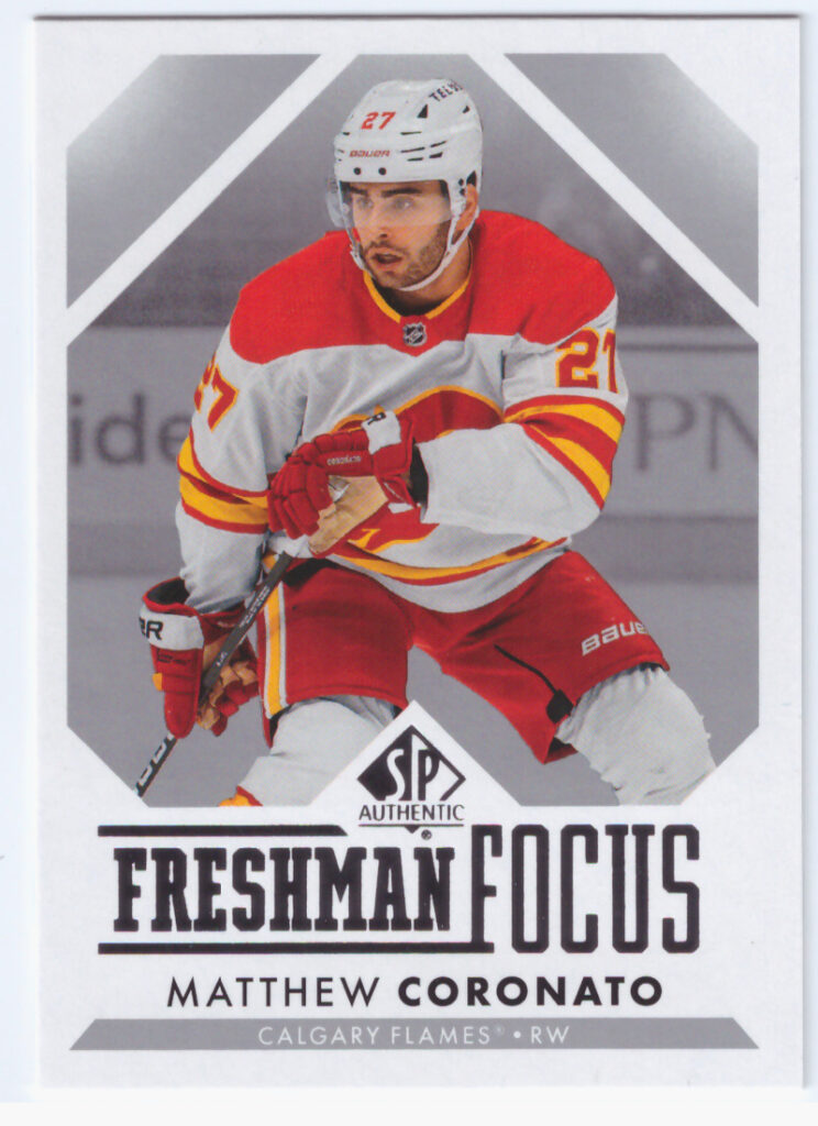 2023/24 SP Authentic – Matthew Coronato Calgary Flames FF-24