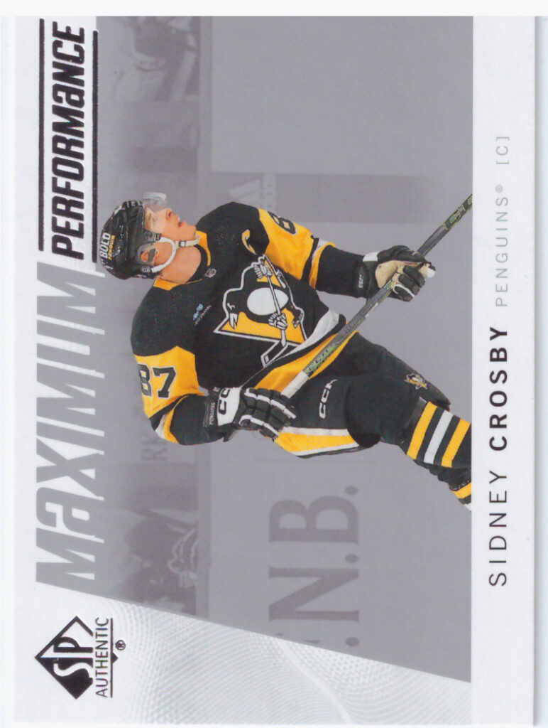 2024/25 SP Authentic – Sidney Crosby Pittsburgh Penguins MP-3