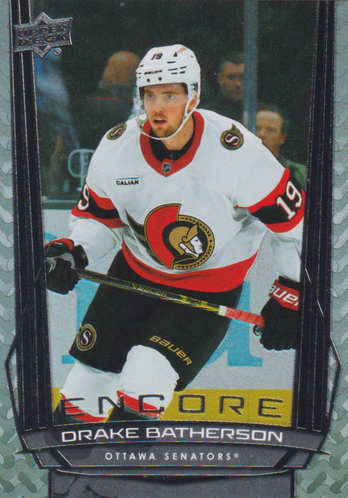 2025/26 Upper Deck Series 1 – Drake Batherson Ottawa Senators E-53