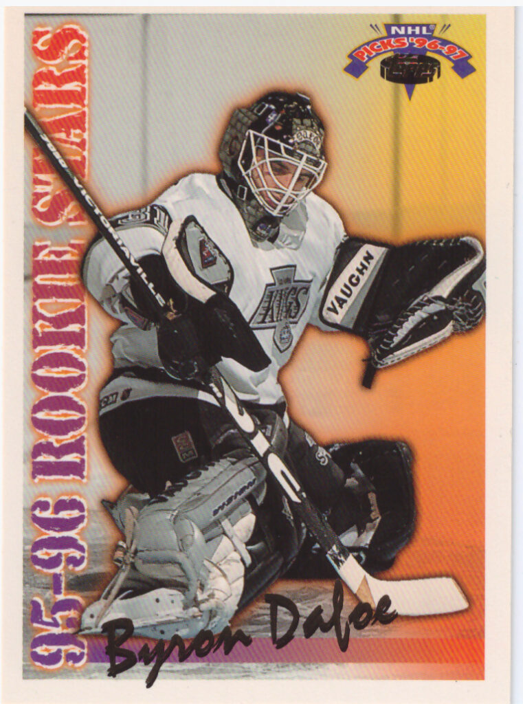 1996/97 Topps Picks – Byron Dafoe Los Angeles Kings RS14