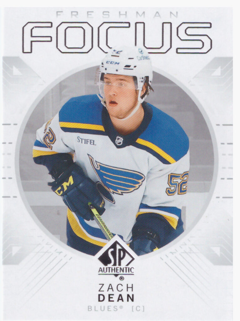 2024/25 SP Authentic – Zach Dean St.Louis Blues FF-50