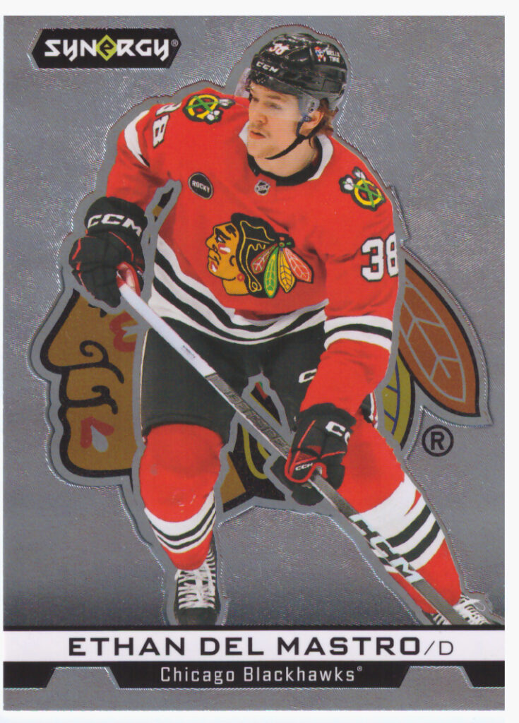 2024/25 Synergy – Ethan Del Mastro Chicago Blackhawks IM-90