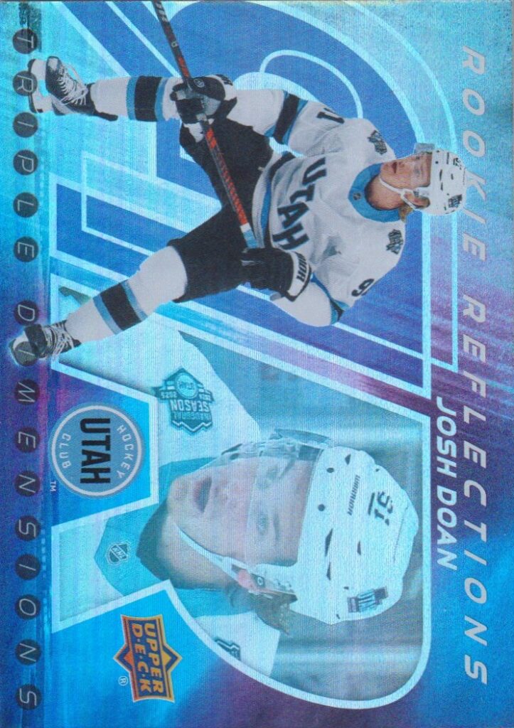 2024/25 UD Extended – Josh Doan Utah Hockey Club RR-6