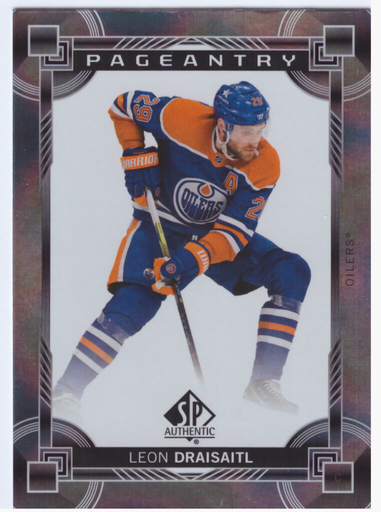 2024/25 SP Authentic – Leon Draisaitl Edmonton Oilers P-49