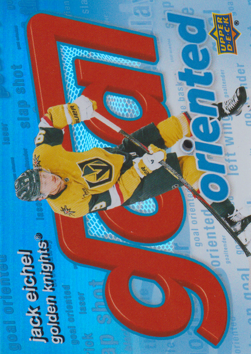 2025/26 Upper Deck Series 1 – Jack Eichel Vegas Golden Knights GO-14