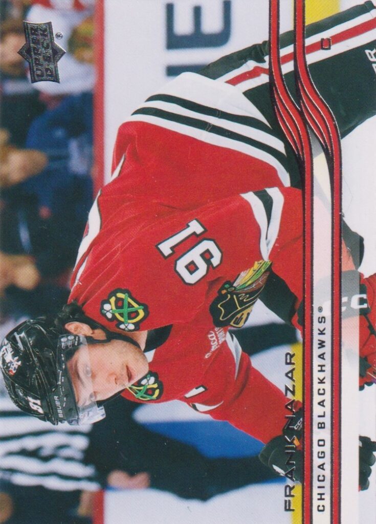 2025/26 Upper Deck Series 1 – Frank Nazar Chicago Blackhawks 35