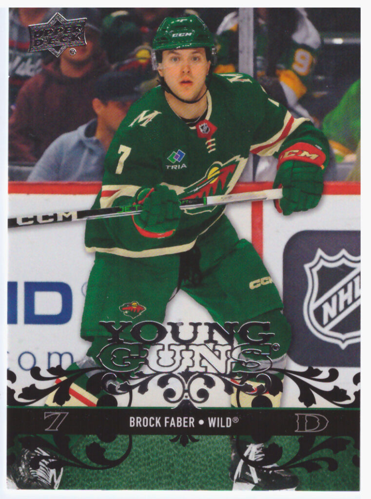 2023/24 UD Extended – Brock Faber Minnesota Wild T-31