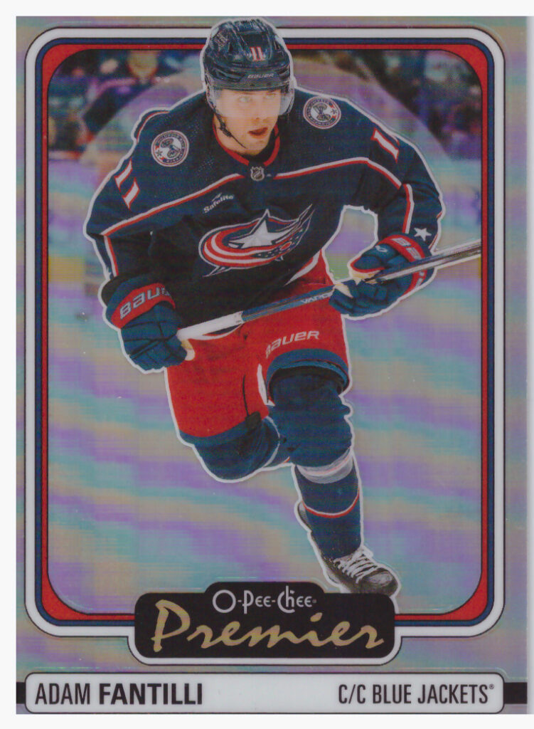 2024/25 O-Pee-Chee Platinum – Adam Fantilli Columbus Blue Jackets OP1