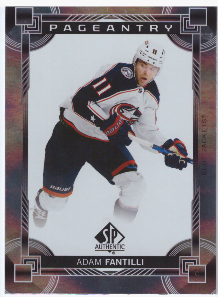 2024/25 SP Authentic – Adam Fantilli Columbus Blue Jackets P-62