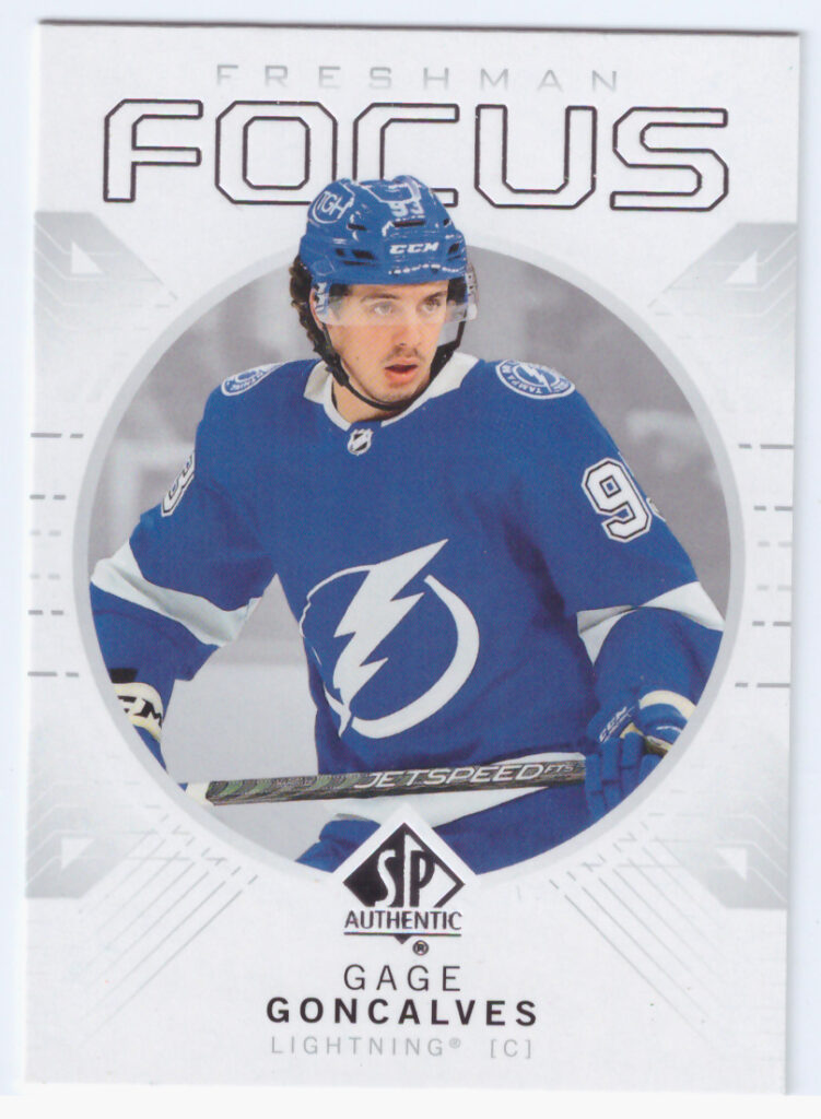 2024/25 SP Authentic – Gage Goncalves Tampa Bay Lighnings FF-23