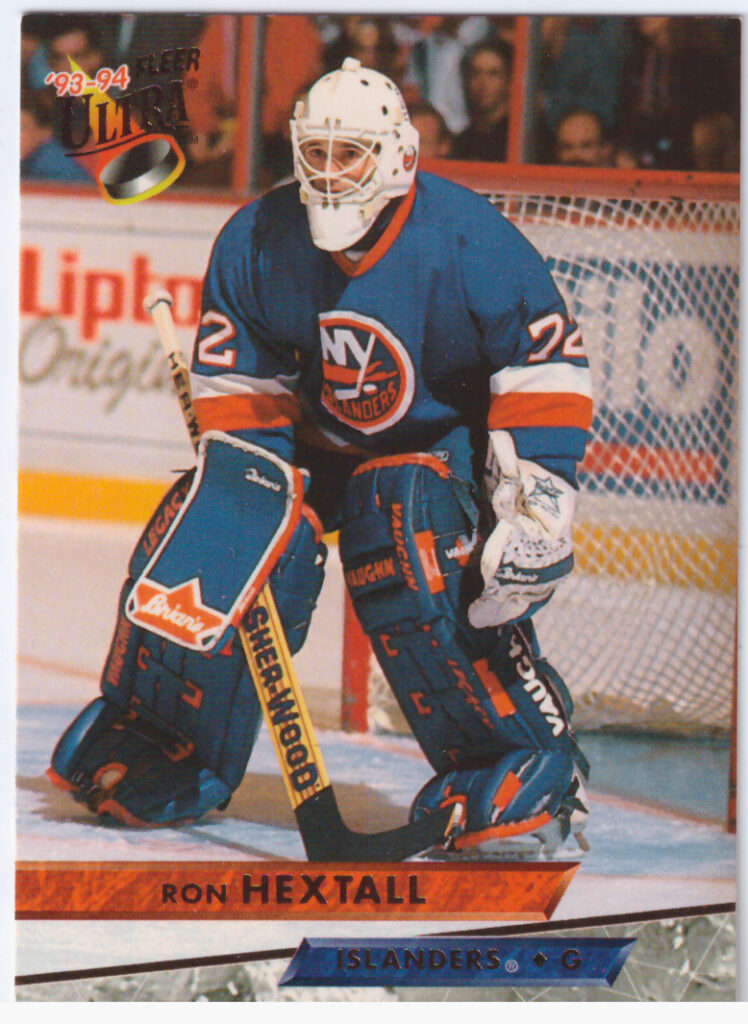 1993/94 Fleer Ultra – Ron Hextall New York Islanders 366