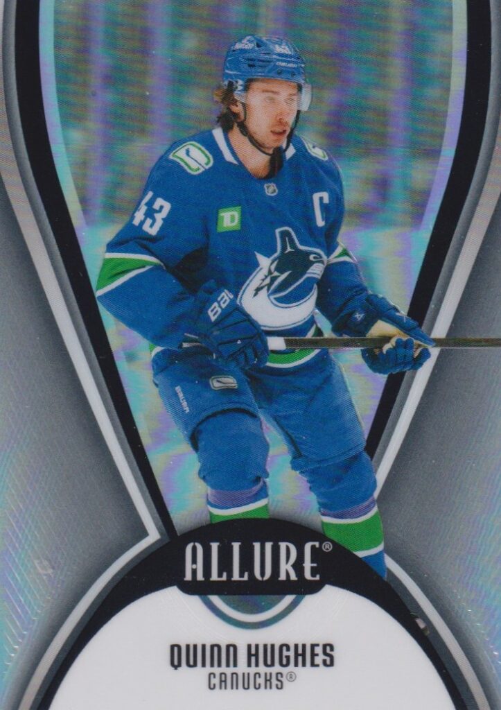 2025/26 Allure – Quinn Hughes Vancouver Canucks 63
