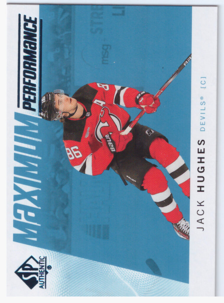 2024/25 SP Authentic – Jack Hughes New Jersey Devils MP-14