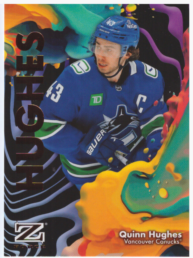 2024/25 Metal Universe – Quinn Hughes Vancouver Canucks 16