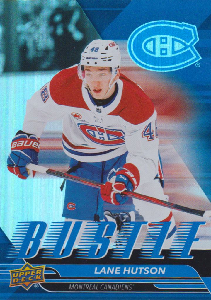 2025/26 Upper Deck Series 1 – Lane Hutson Montreal Canadiens B-20