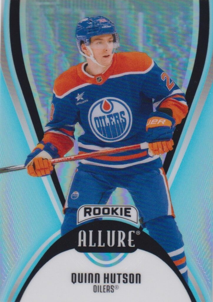 2025/26 Allure – Quinn Hutson Edmonton Oilers 112
