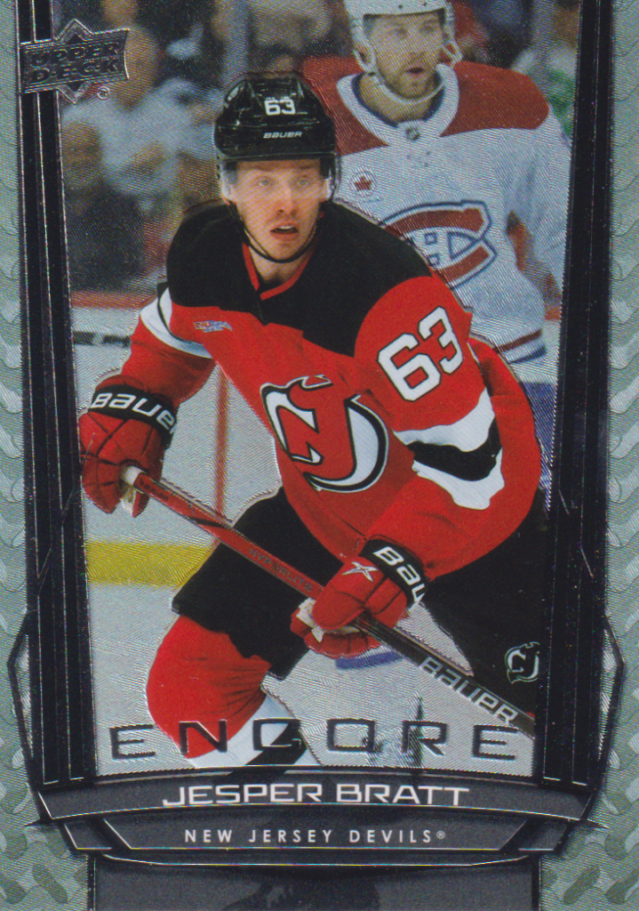 2025/26 Upper Deck Series 1 – Jesper Bratt New Jersey Devils E-86