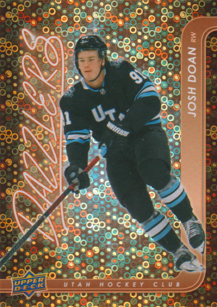 2024/25 Upper Deck Series 2 – Josh Doan Utah Hockey Club DZ-90