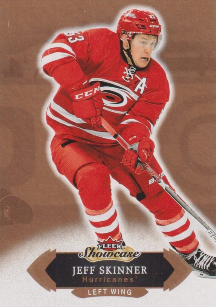 2016/17 Fleer Showcase – Jeff Skinner Carolina Hurricanes 54