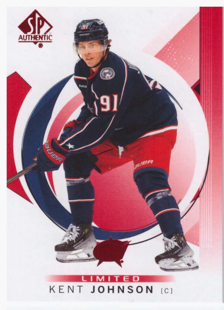2024/25 SP Authentic – Kent Johnson Columbus Blue Jackets 37