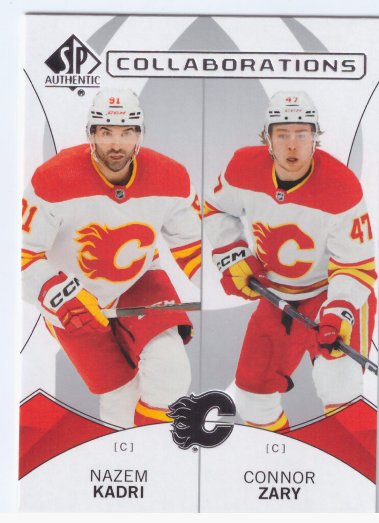 2024/25 SP Authentic – Nazem Kadri, Connor Zary Calgary Flames C-20