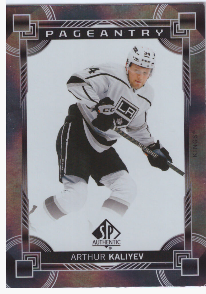 2024/25 SP Authentic – Arthur Kaliyev Los Angeles Kings P-48