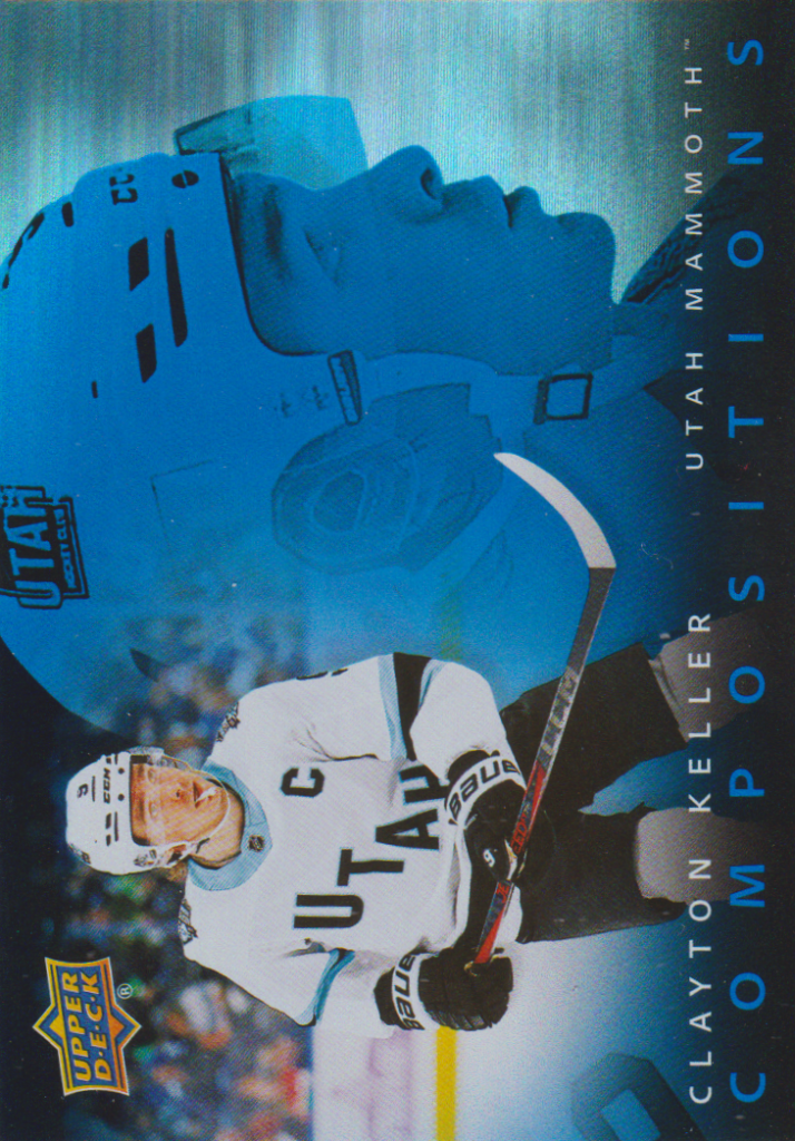 2025/26 Upper Deck Series 1 – Clayton Keller Utah Mammot CMP-6