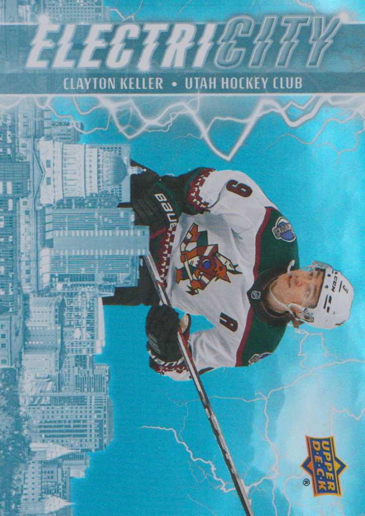 2024/25 Upper Deck Series 2 – Clayton Keller Utah Hockey Club EC-6