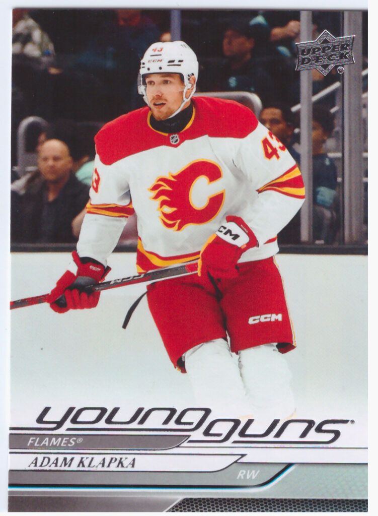 2024/25 Upper Deck Series 2 – Adam Klapka Calgary Flames 460