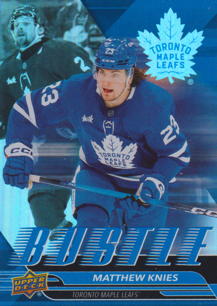 2025/26 Upper Deck Series 1 – Matthew Knies Toronto Maple Leafs B-4