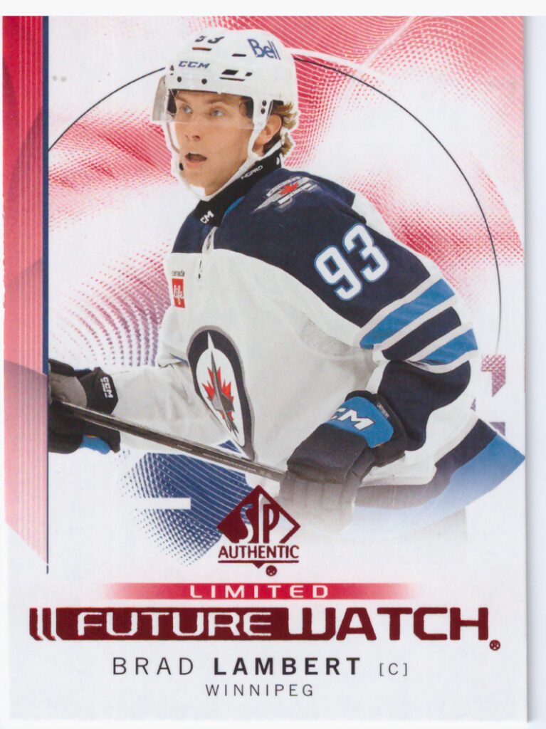 2024/25 SP Authentic – Brad Lambert Winnipeg Jets 151