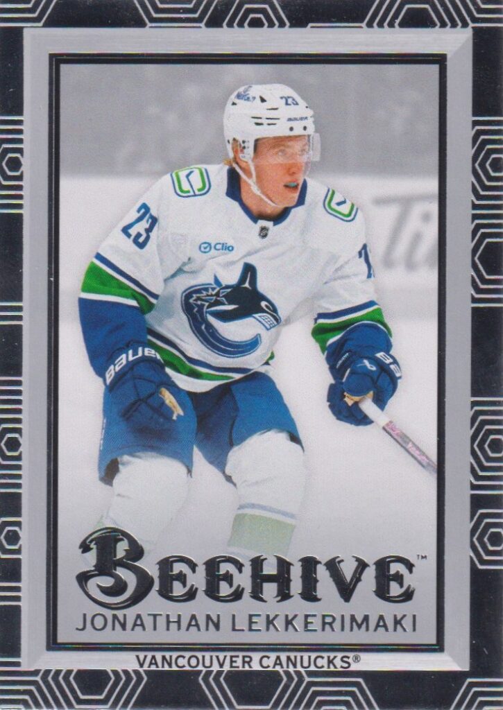 2024/25 UD Extended – Jonathan Lekkerimaki Vancouver Canucks BH-13