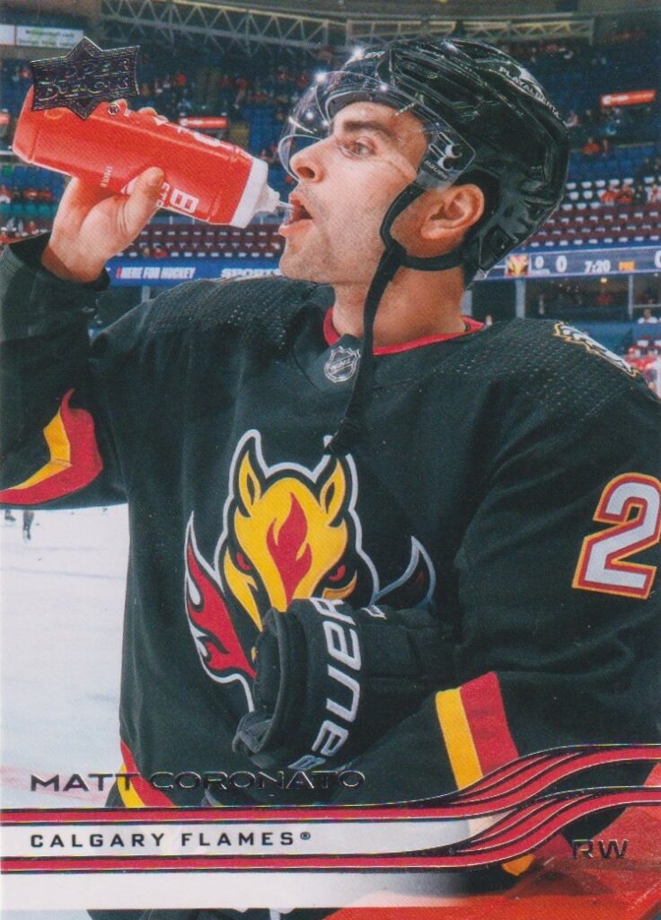 2025/26 Upper Deck Series 1 – Matt Coronato Calgary Flames 21