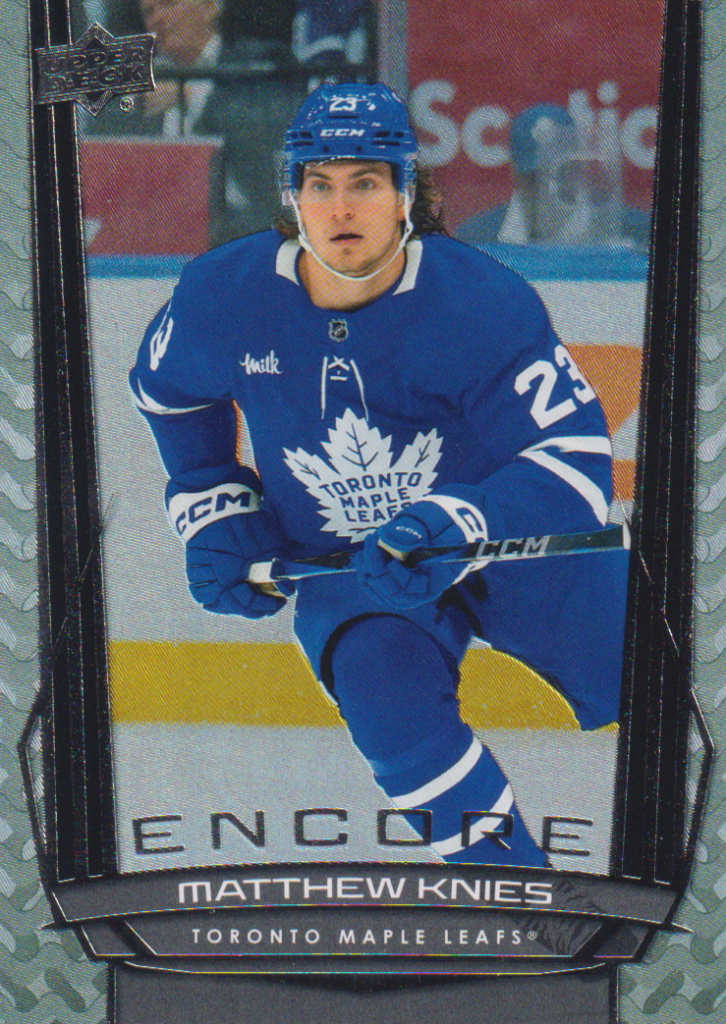 2025/26 Upper Deck Series 1 – Matthew Knies Toronto Maple Leafs E-31