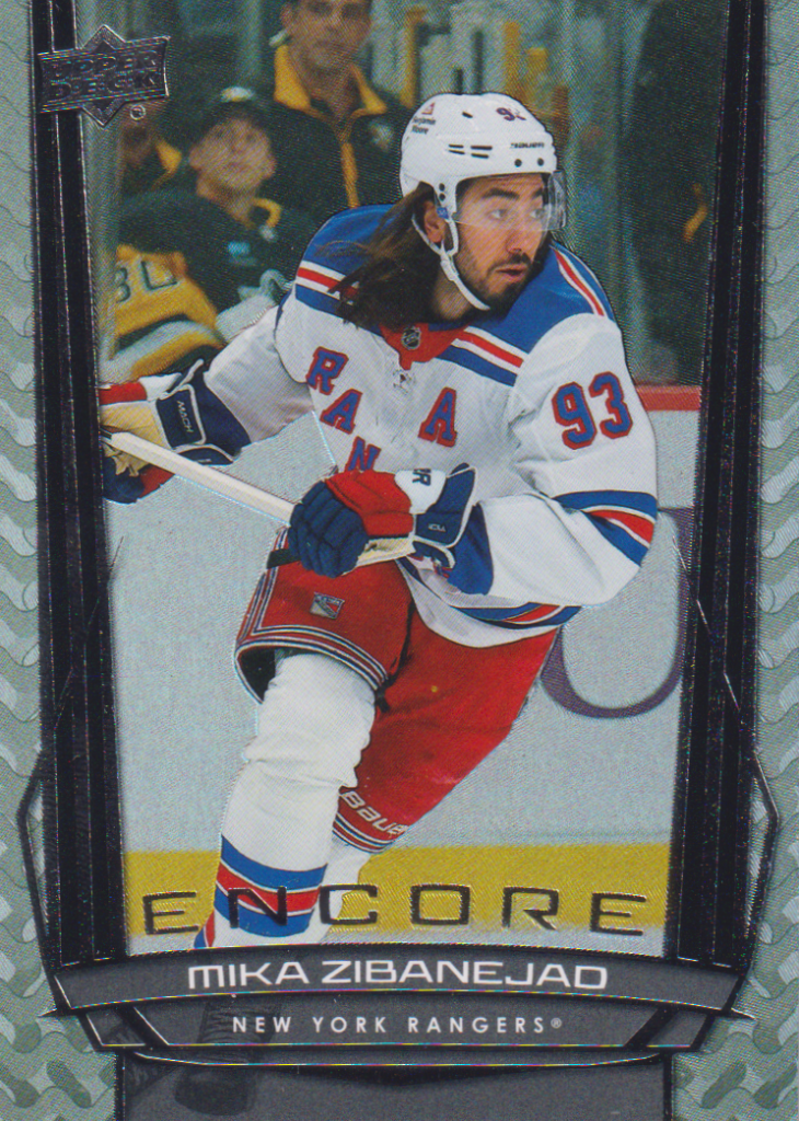 2025/26 Upper Deck Series 1 – Mika Zibanejad New York Rangers E-43
