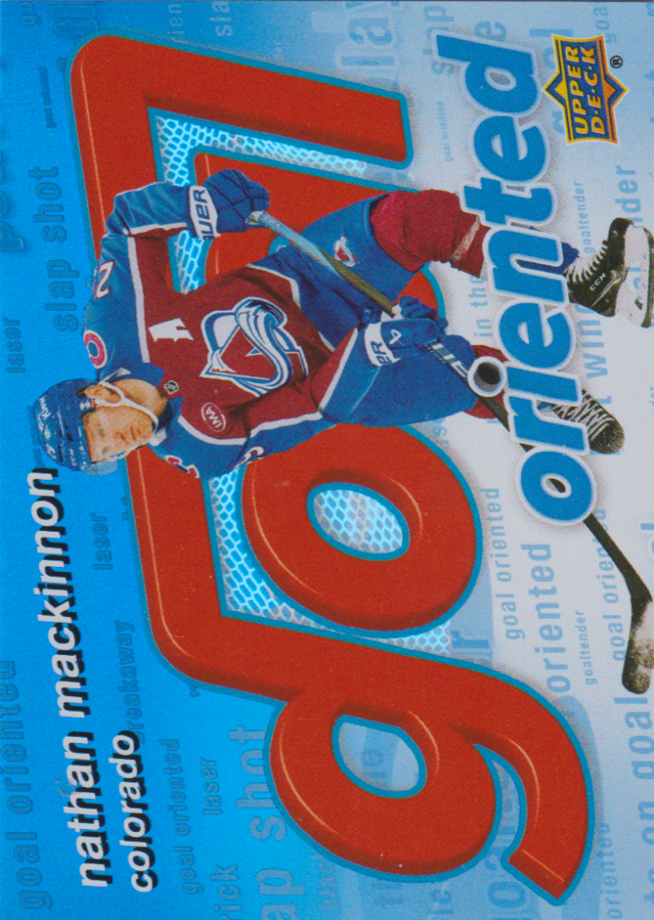 2025/26 Upper Deck Series 1 – Nathan MacKinnon Colorado Avalanche GO-7