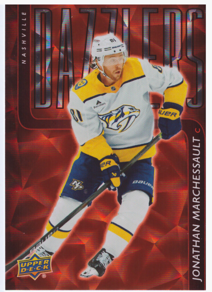 2025/26 Upper Deck Series 1 – Jonathan Marchessault Nashville Predators DZ-33