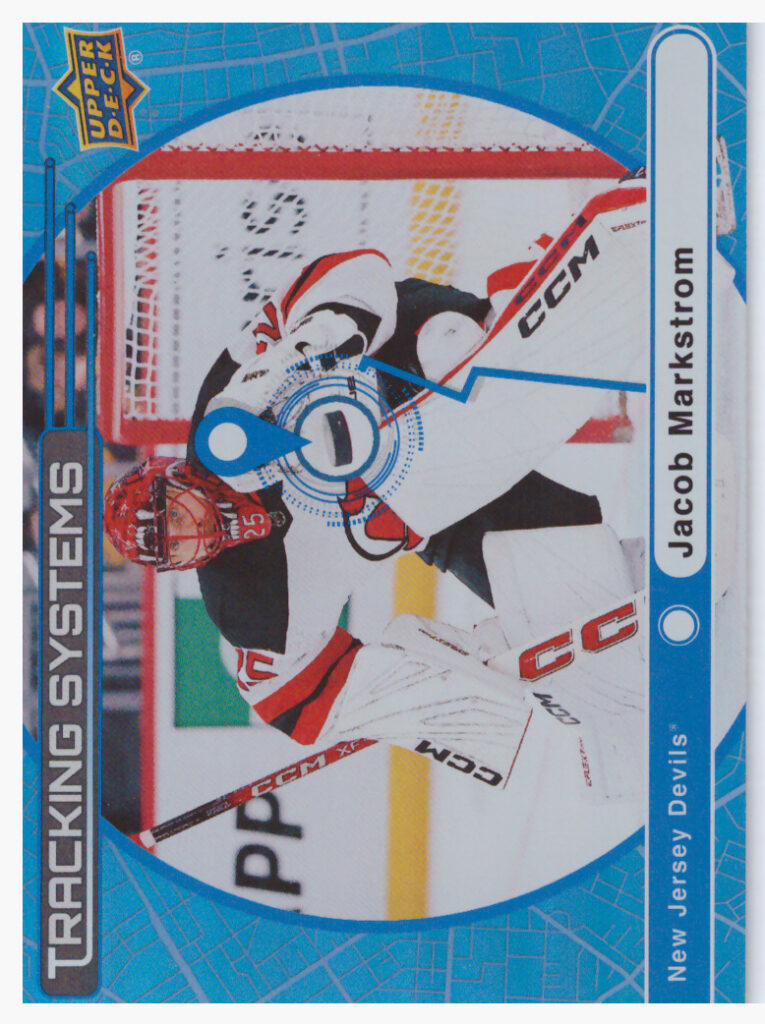 2025/26 Upper Deck Series 1 – Jacob Markstrom New Jersey Devils TS-3