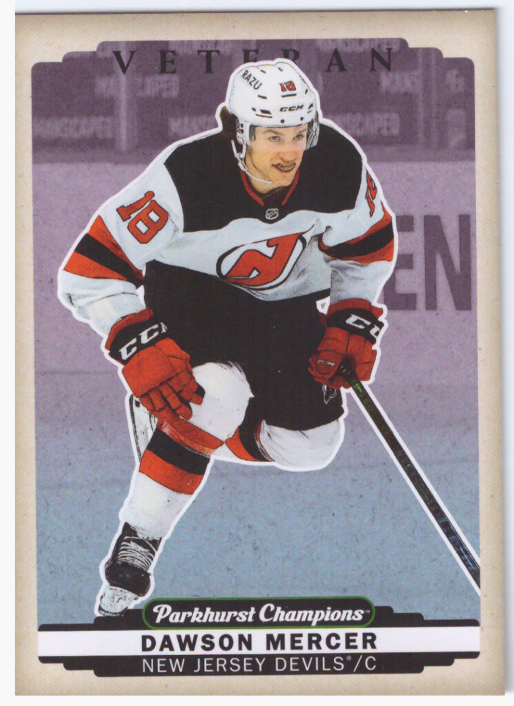 2022/23 Parkhurst Champions – Dawson Mercer New Jersey Devils 223