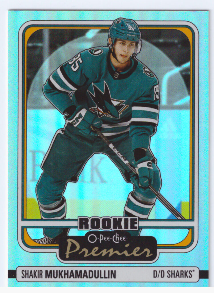 2024/25 O-Pee-Chee – Shakir Mukhamadullin San Jose Sharks P-80