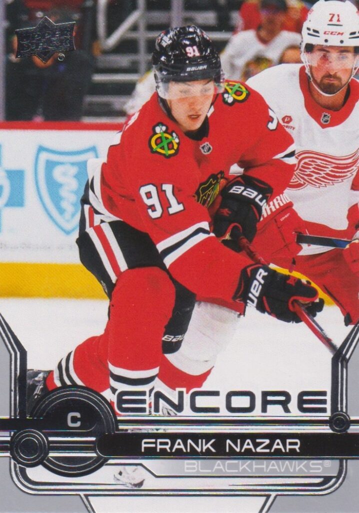 2024/25 UD Extended – Frank Nazar Chicago Blackhawks E-29