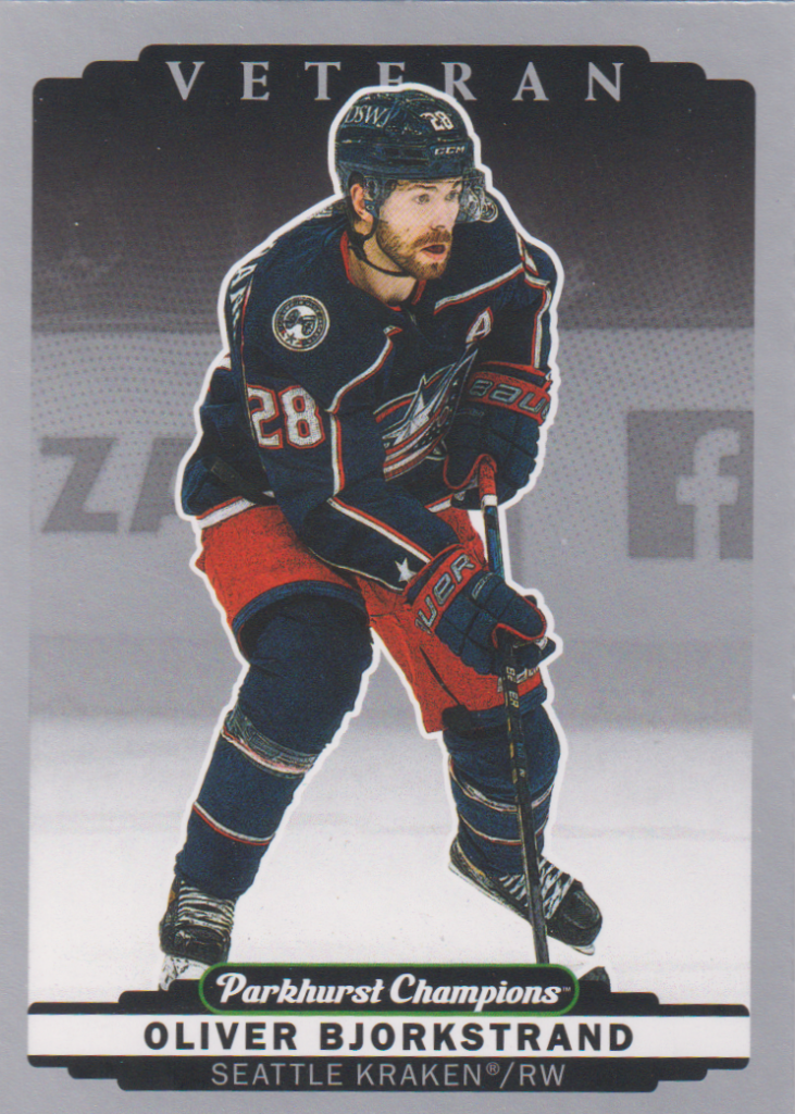 2022/23 Parkhurst Champions – Oliver Bjorkstrand Seattle Kraken 75