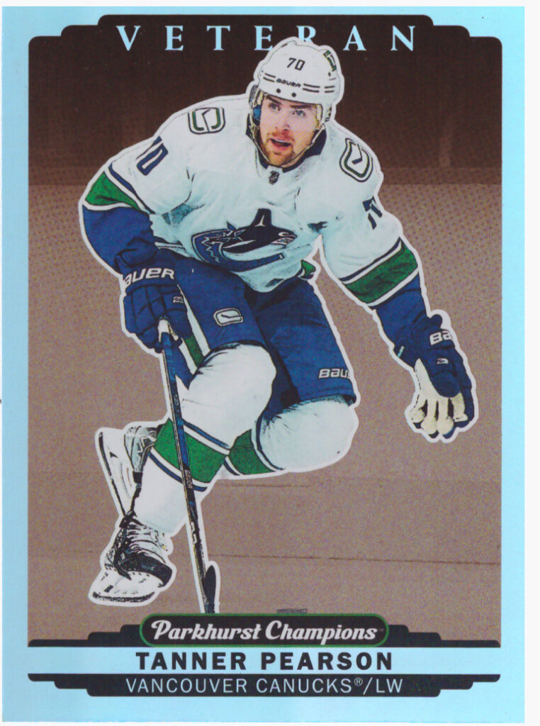 2022/23 Parkhurst Champions – Tanner Pearson Vancouver Canucks 29