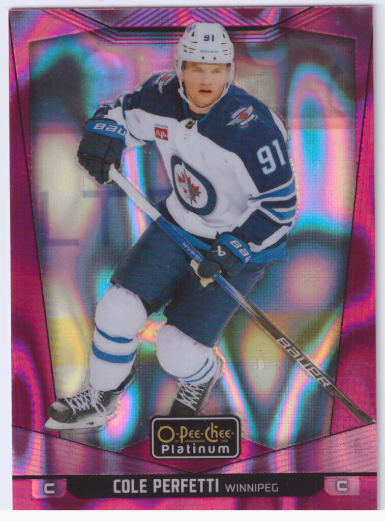 2024/25 O-Pee-Chee Platinum – Cole Perfetti Winnipeg Jets 152