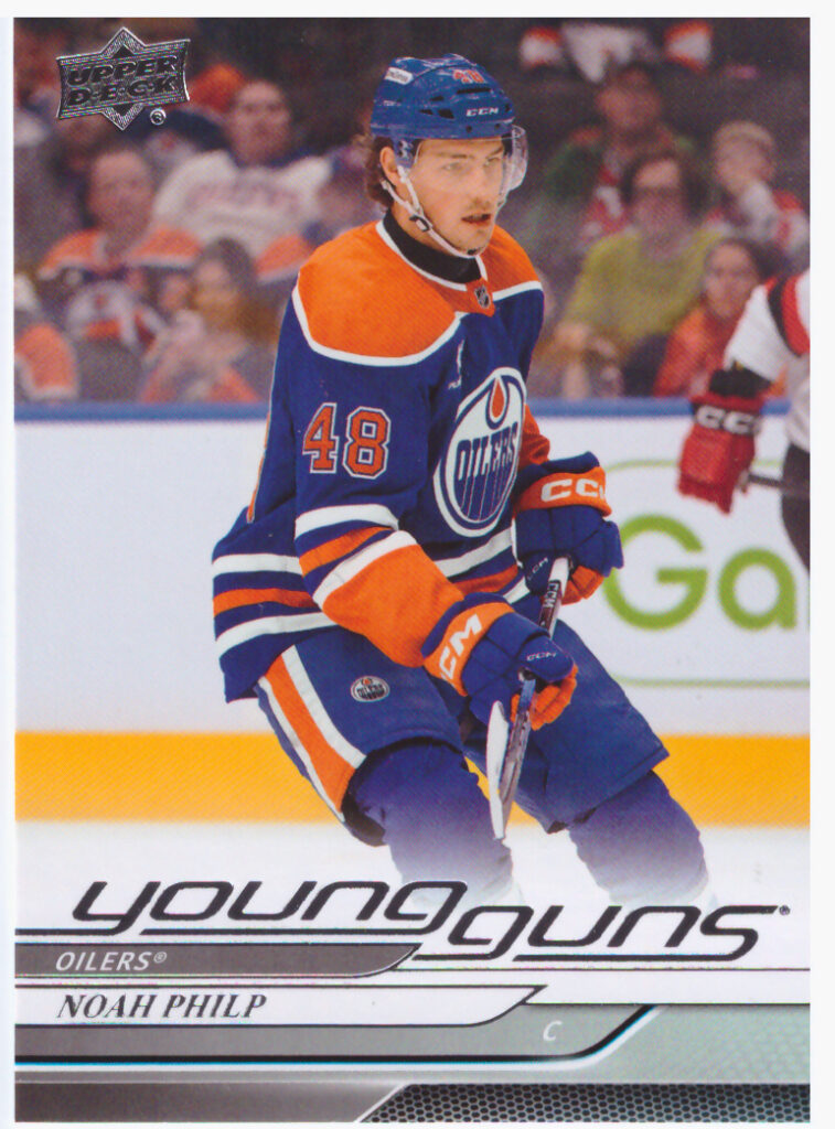 2024/25 Upper Deck Series 2 – Noah Philp Edmonton Oilers 495