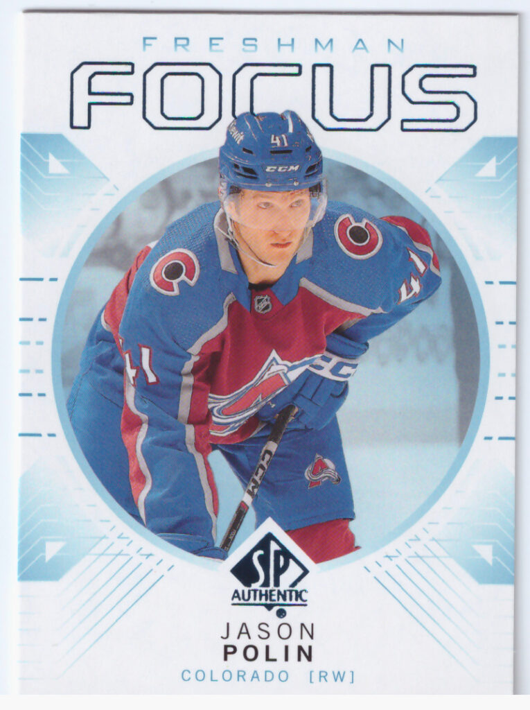2024/25 SP Authentic – Jason Polin Colorado Avalanche FF-31