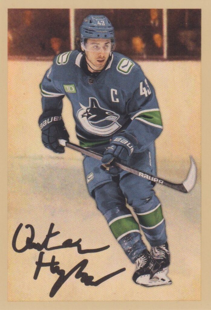 2024/25 Parkhurst Champions – Quinn Hughes Vancouver Canucks 19